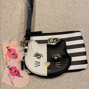 BETSEY JOHNSON COIN PURSE AND POUCH